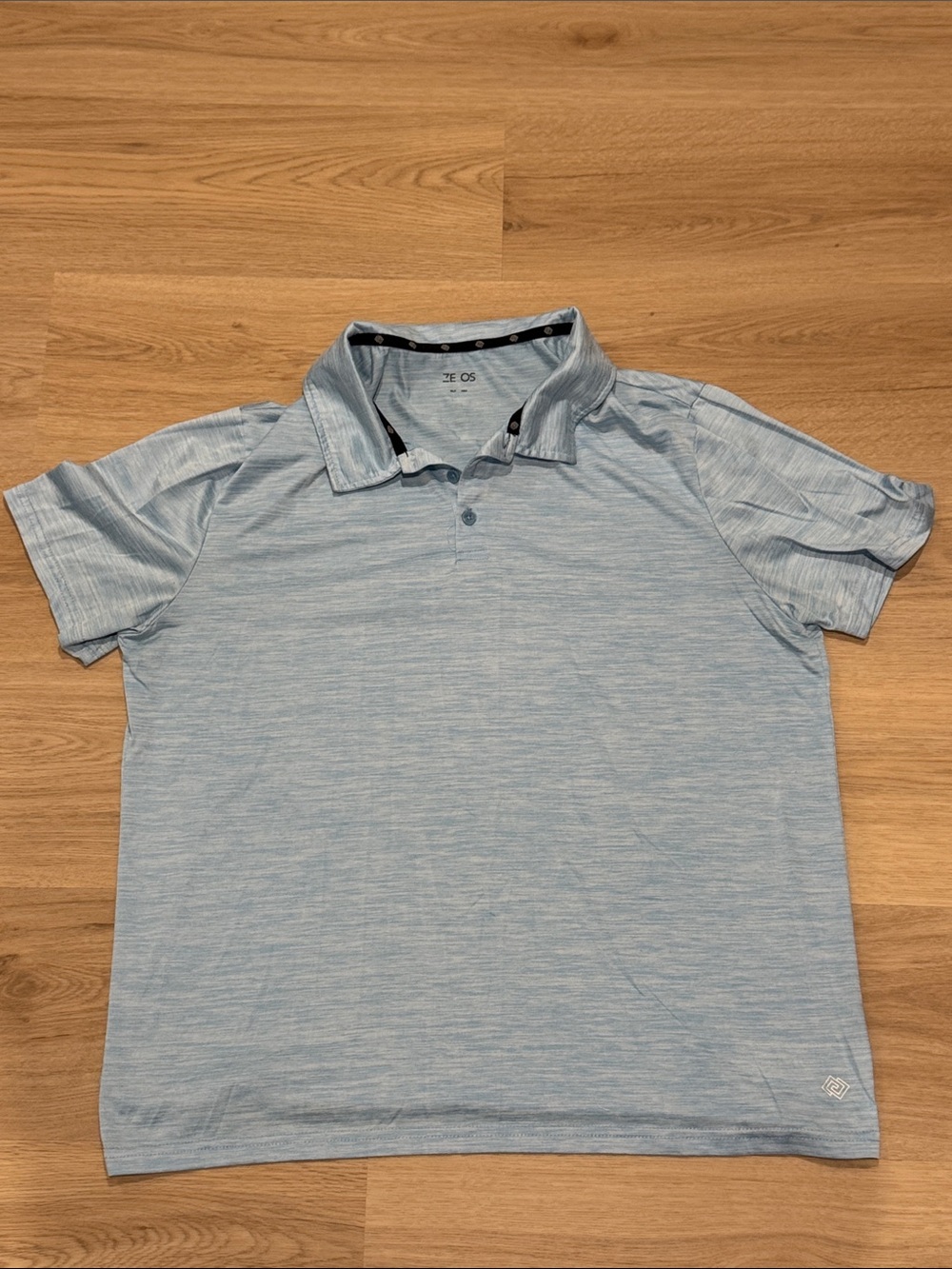 Men's Light Blue Polo Shirt - Casual Performance